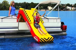 best slide fora pontoon boat